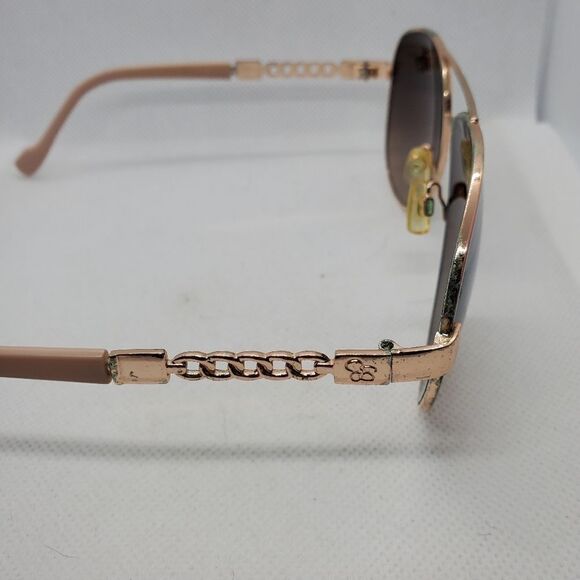 Jessica Simpson Pink & Gold Aviator Sunglasses - Picture 4 of 10